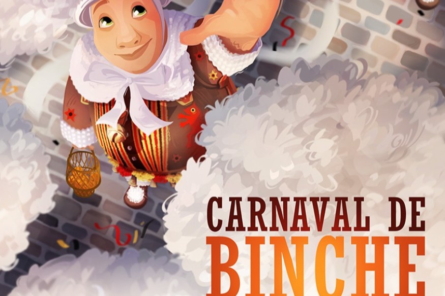 Un Festival de Saveurs Visuelles : l'Affiche du Carnaval de Binche 2024 Dévoilée par l'Artiste Gil Van Damme